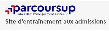 Parcoursup - site entrainement
