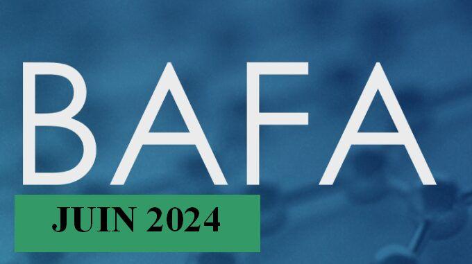 BAFA juin 2024